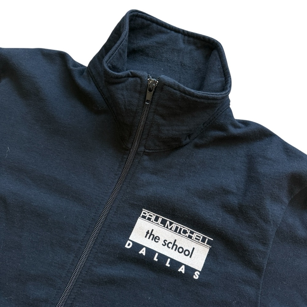 American Apparel Fleece Full Zip Jacket Paul Mitchell The School Dallas M Womens